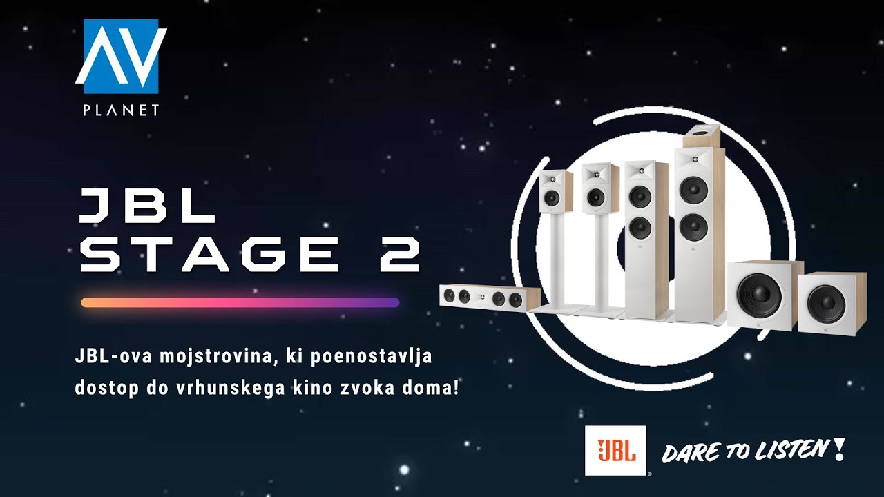 JBL Stage 2 predstavitev