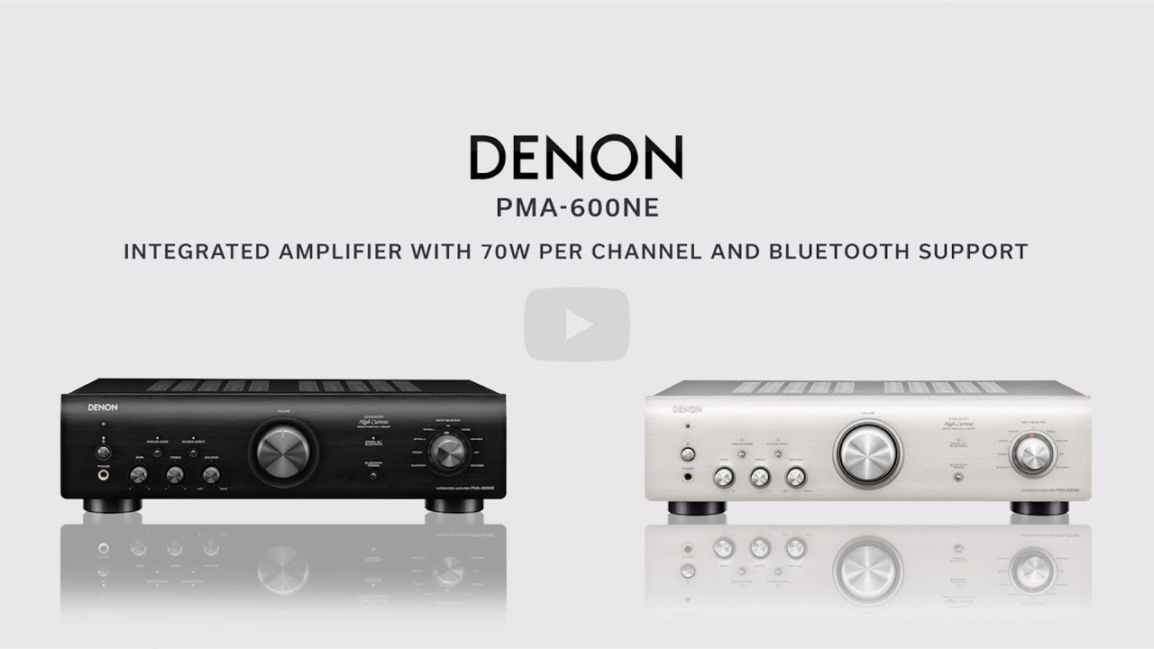 Introducing the Denon PMA-600NE Integrated Amplifier with Bluetooth