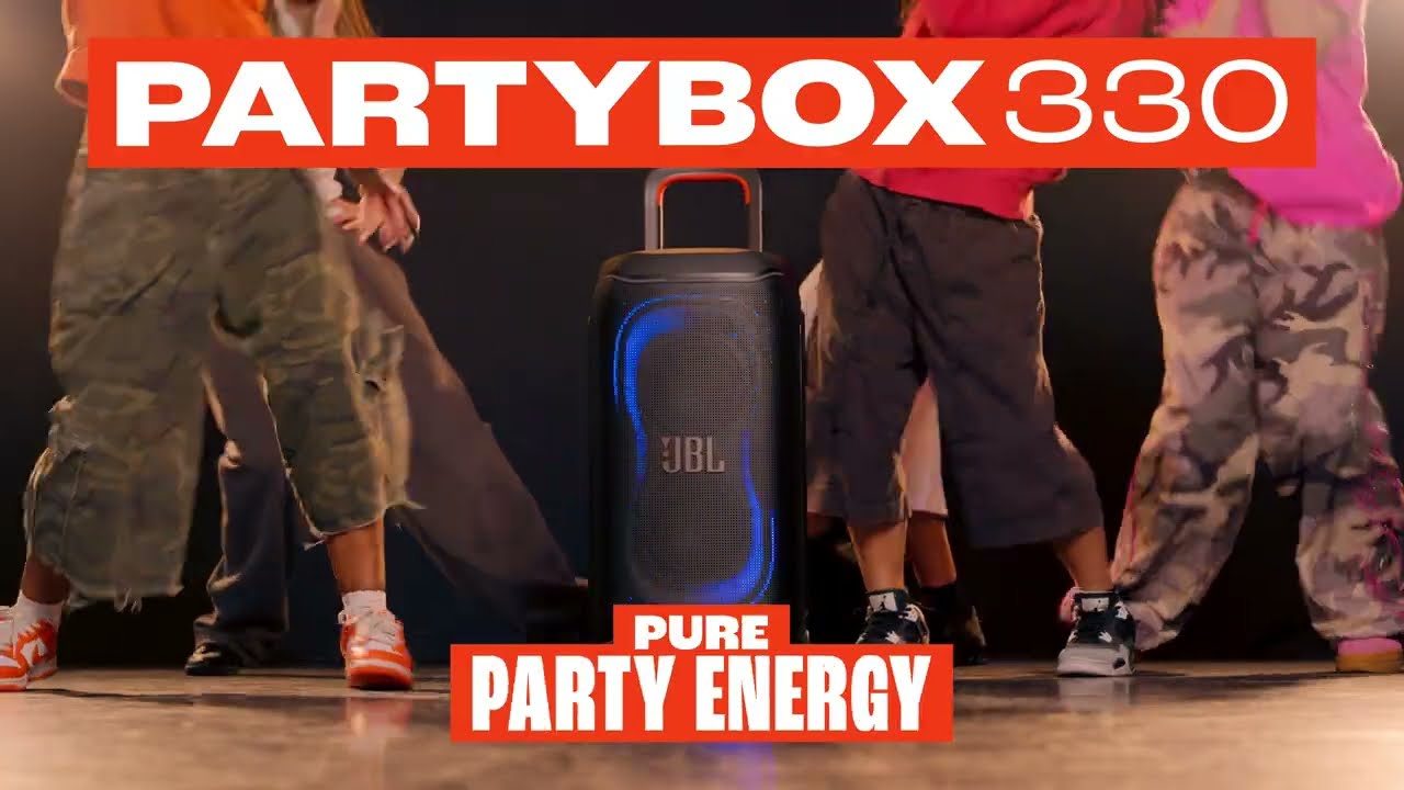 JBL PartyBox 330 | Portable Party Speaker With JBL Legendary Sound & Futuristic Lighting