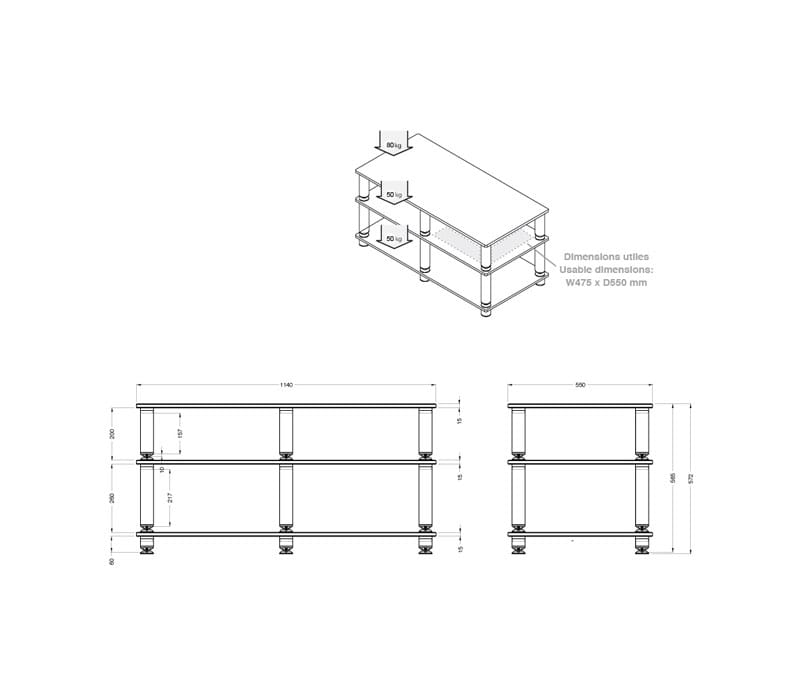 NOR STABBL AV dimensions zoom
