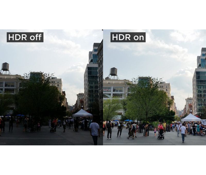 HDR comparison