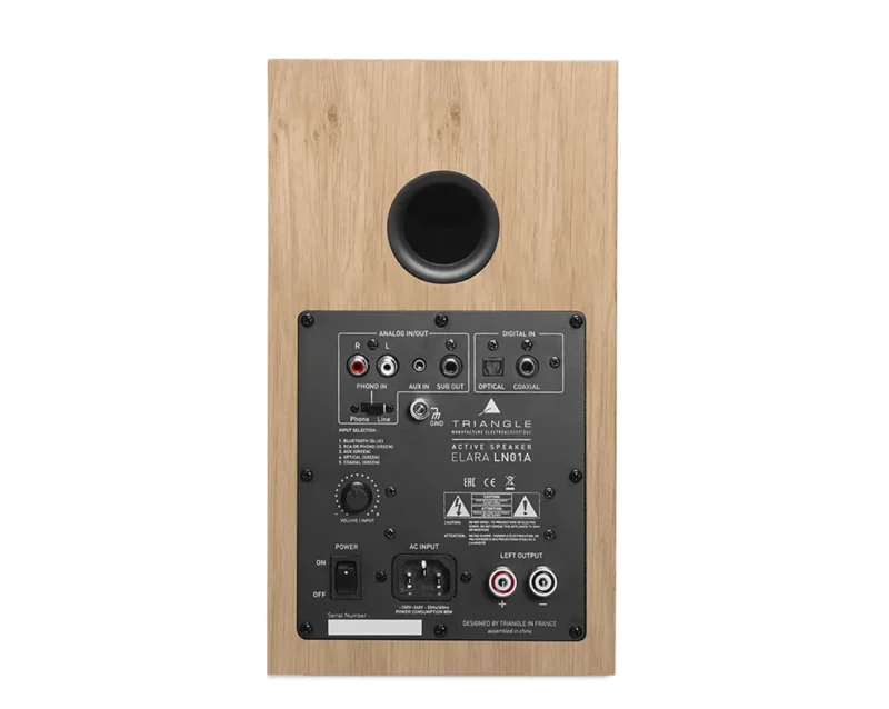 Triangle LN01A aktivni Bluetooth Hi-Fi zvočniki z gramofonskim vhodom