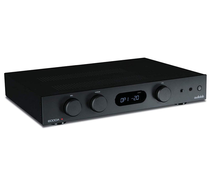 Audiolab 6000A – črn  | AV-PLANET.SI - Hi-Fi, hišni kino, TV, projekcije, zvočniki, večsobni sistemi.