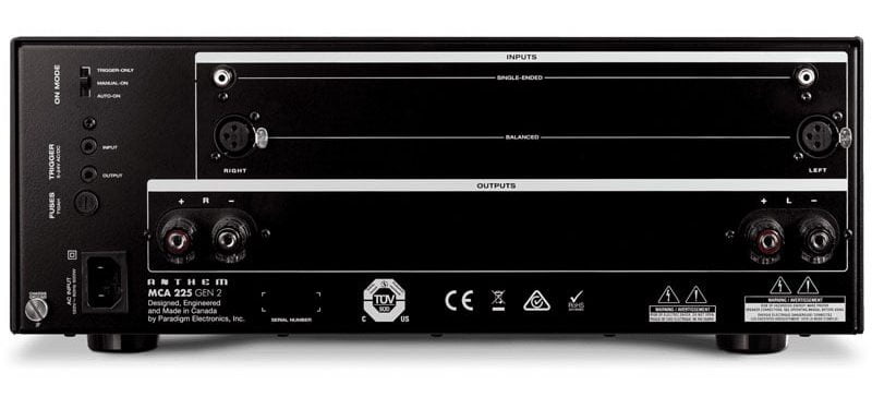 ANTHEM MCA 225 (2-kanalni)  | AV-PLANET.SI - Hi-Fi, hišni kino, TV, projekcije, zvočniki, večsobni sistemi. 3