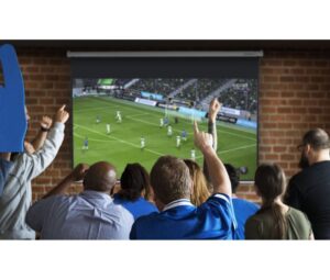 Projekcijsko platno - ročno dvižno