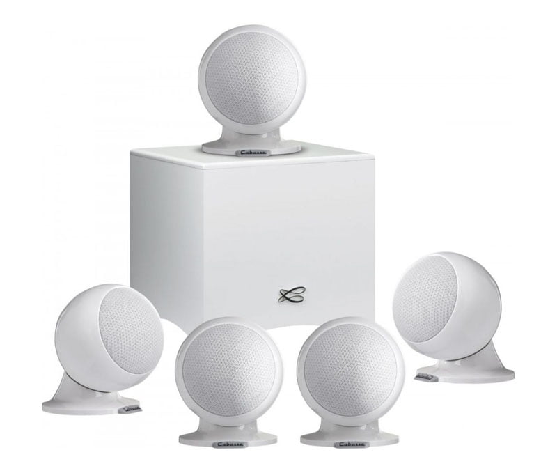 Cabasse surround sistem 5.1 ALCYONE 2 – beli  | AV-PLANET.SI - Hi-Fi, hišni kino, TV, projekcije, zvočniki, večsobni sistemi.