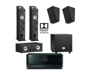 Yamaha RX-V6A z Dolby Atmos zvočniki