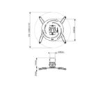 Vogels PPC 2500 nosilec za projektor-shema Vogels PPC 2500 nosilec za projektor
