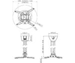 Vogels PPC 2555 nosilec za projektor