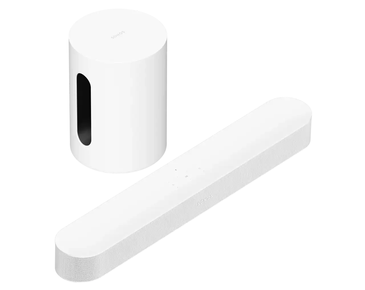 Sonos komplet Beam + Sub Mini - bel