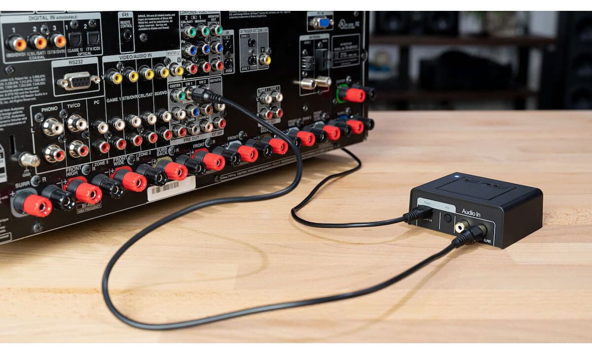 Brezžični prenos zvoka - SVS TriBand adapter