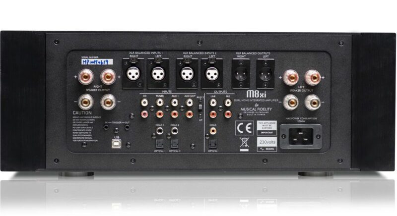 Ojačevalec z DAC Musical Fidelity M8XI