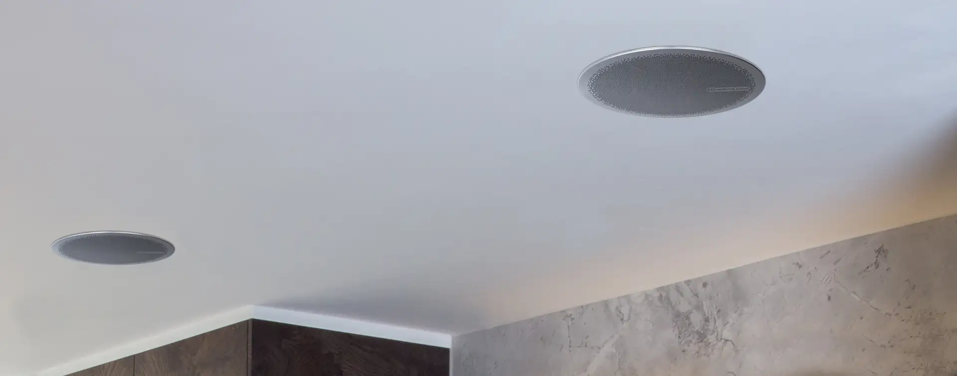 Monitor Audio PG6-R Premium okrogla mrežica za zvočnik - silver mist