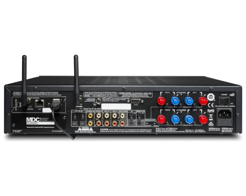 Hibridni pretočni ojačevalec Nad C 368