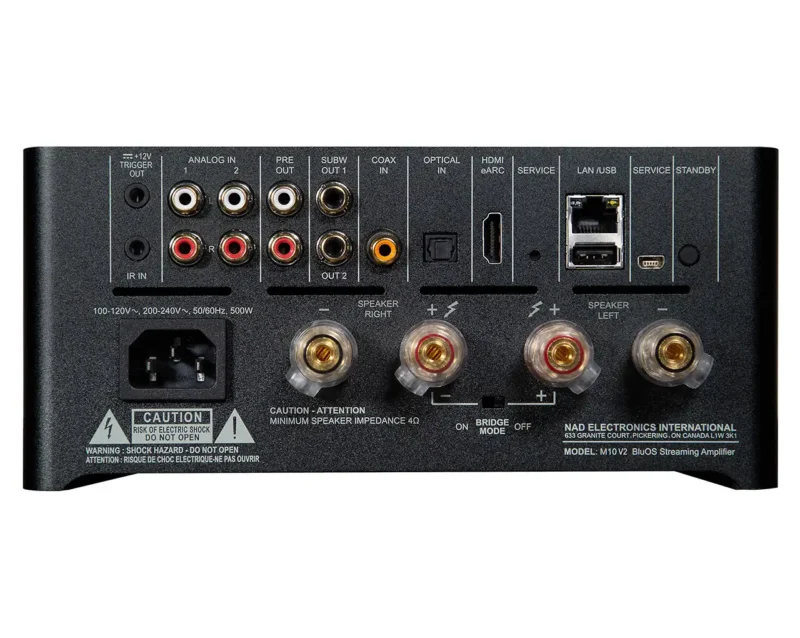 BluOS pretočni ojačevalec Nad M10 V2