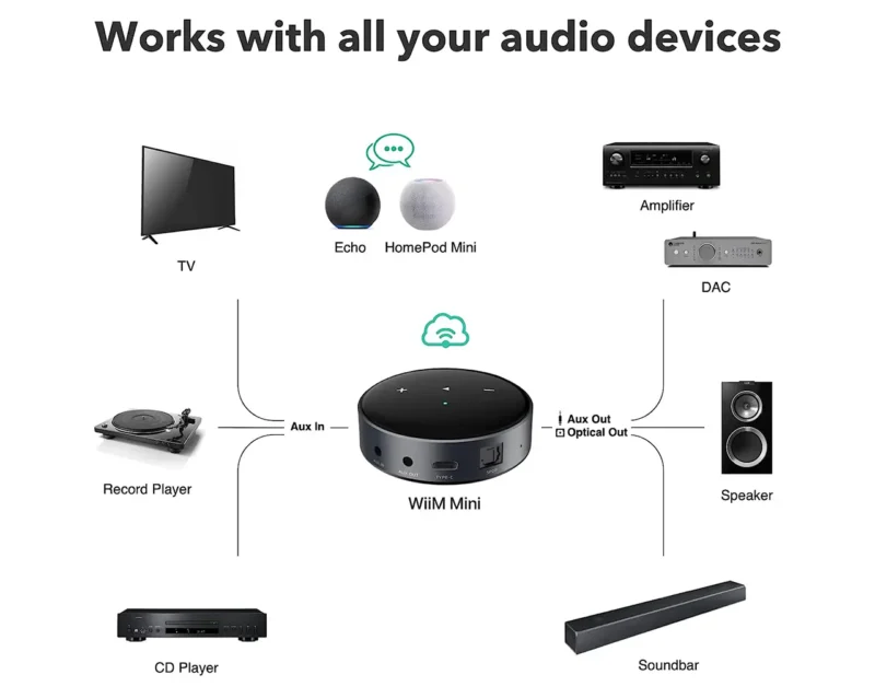 Wiim Mini audio streamer