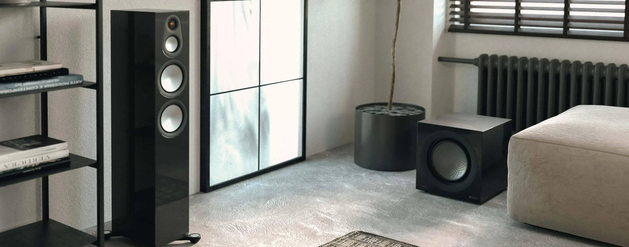 Monitor Audio Anthra W15 zasnovan za zagotavljanje najglobljih nizkih tonov v največjih prostorih.