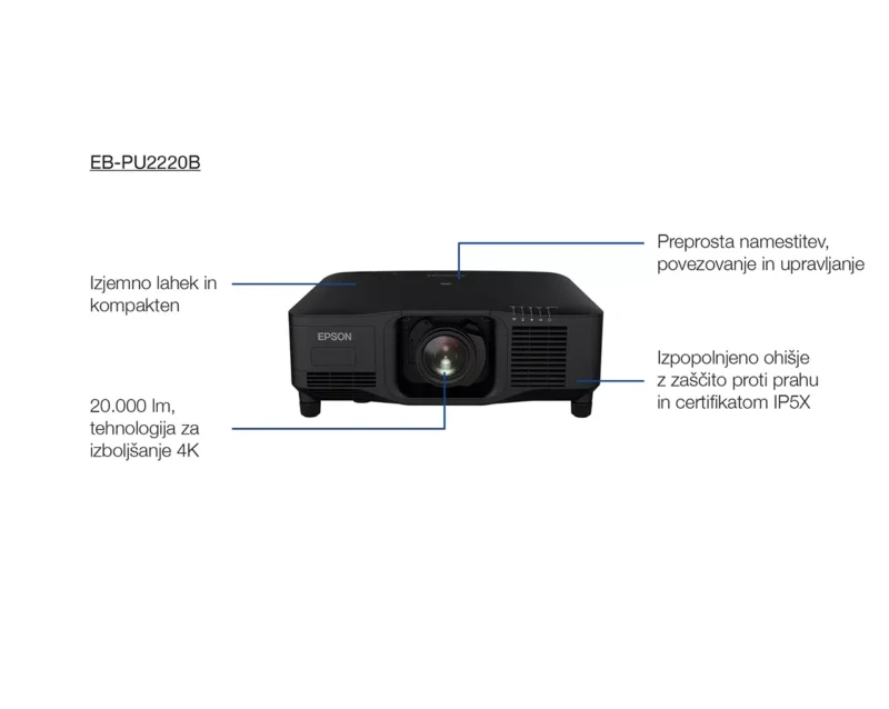 Profesionalni projektor Epson EB-PU2220B
