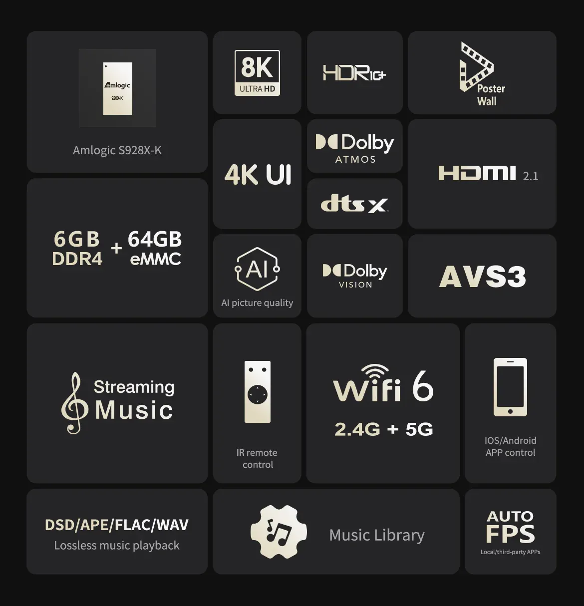 Zidoo Z9X 8K medijski predvajalnik