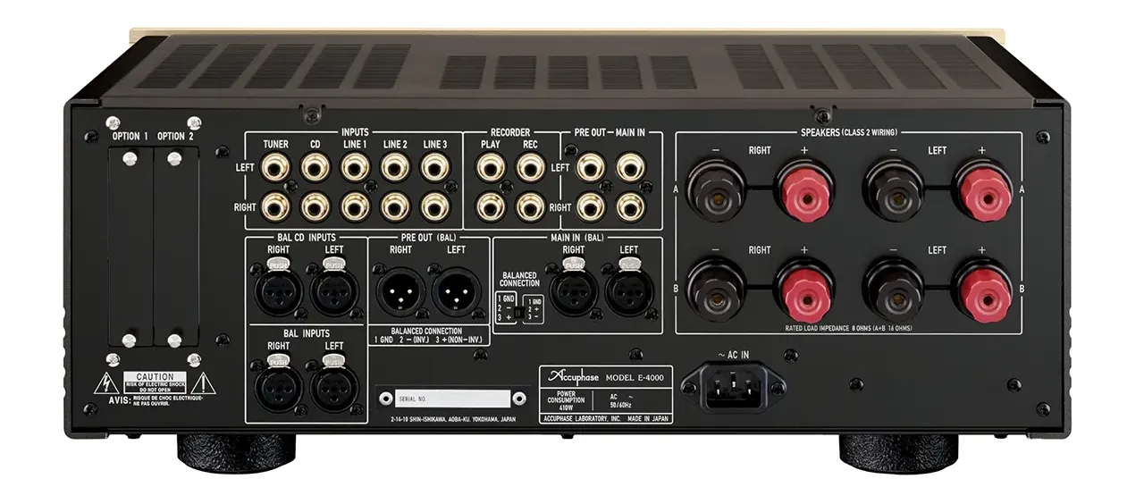 Integrirani ojačevalnik Accuphase E-4000