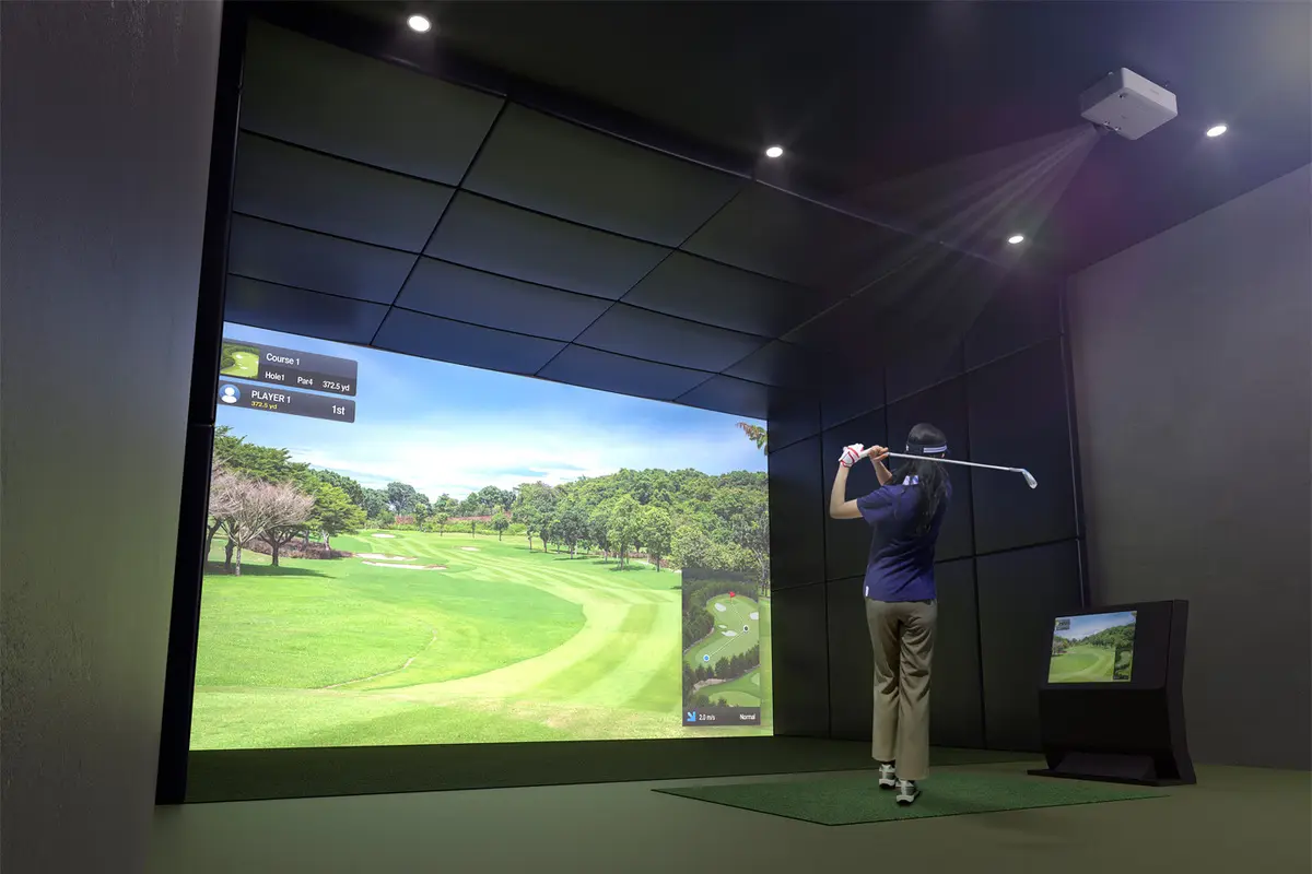 Projektor za golf simulator