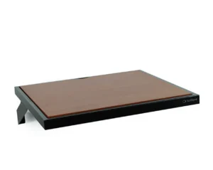 Stenska HiFi polica Norstone ESSE WS - črna/oreh