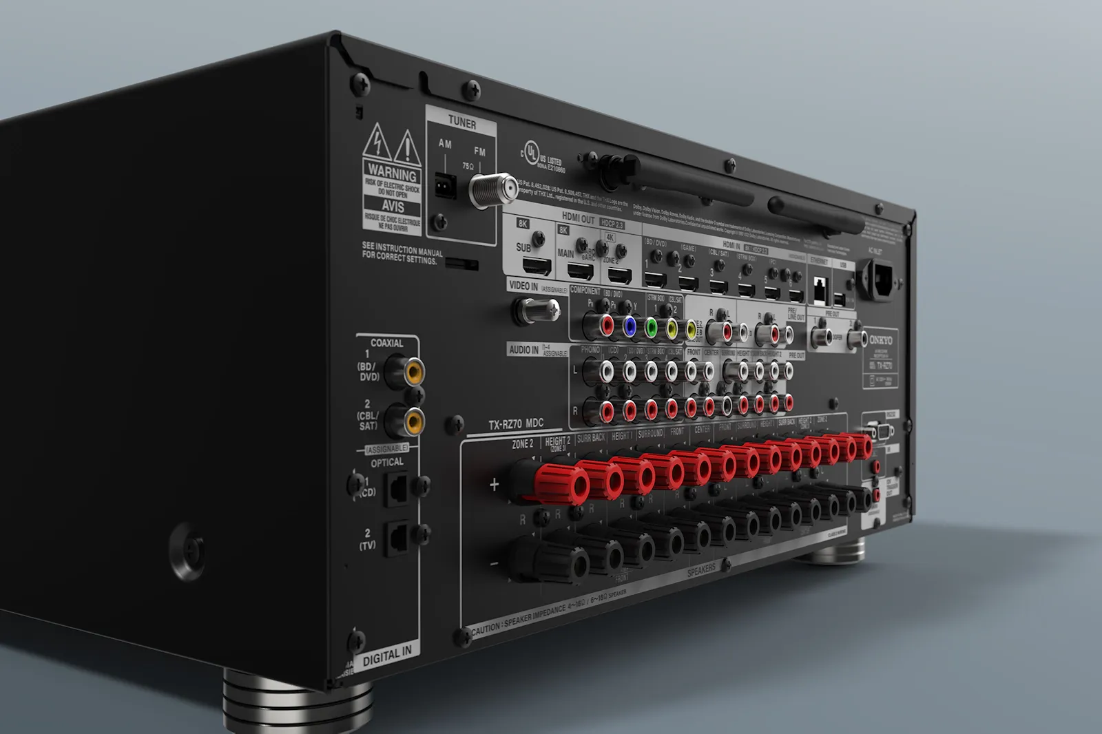 Onkyo TX-RZ70 AV ojačevalnik