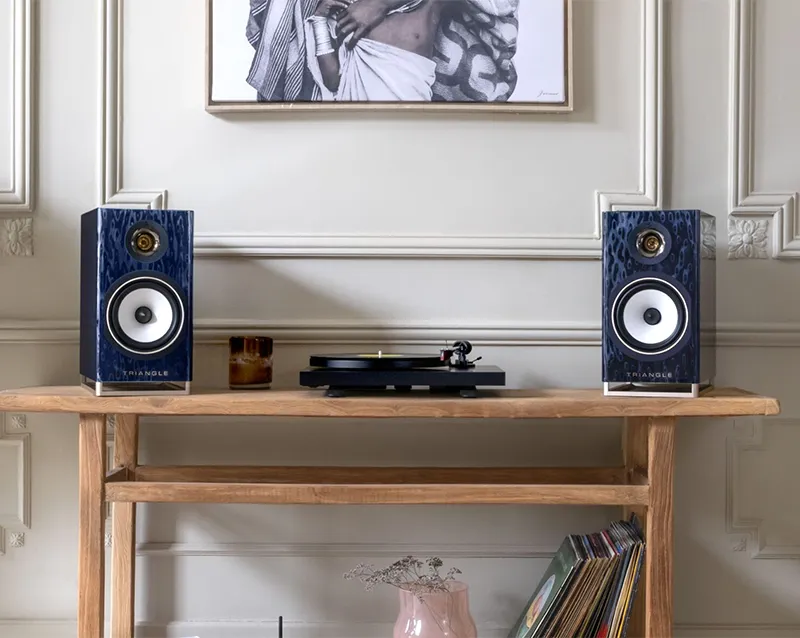 Triangle aktivni zvočniki z elegantnim dizajnom za vrhunski stereo zvok v vsakem prostoru.