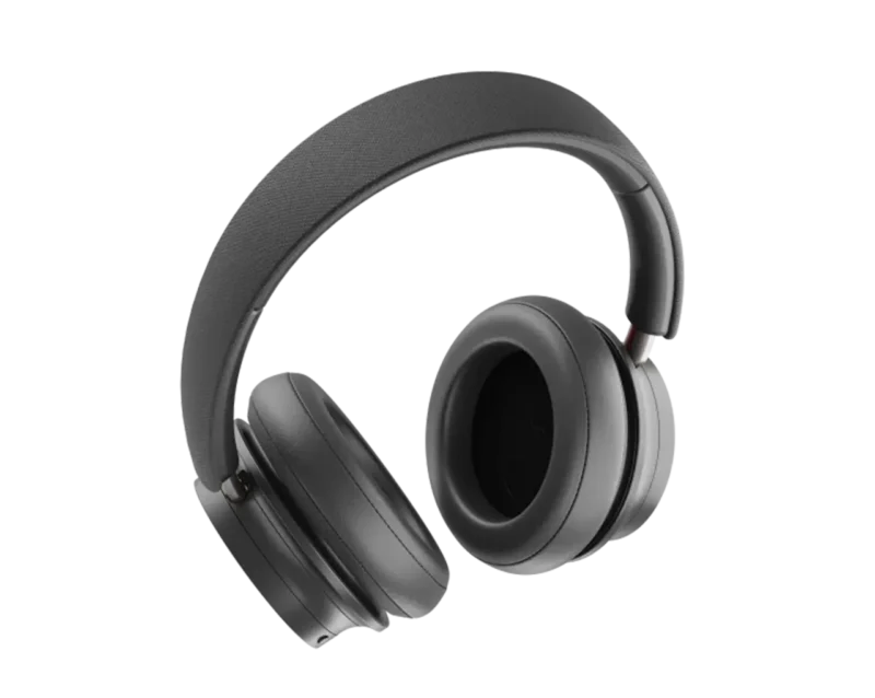 DALI IO-8 brezžične Hi-Fi slušalke v črni barvi Iron Black z aktivnim odpravljanjem šumov