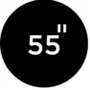 55"