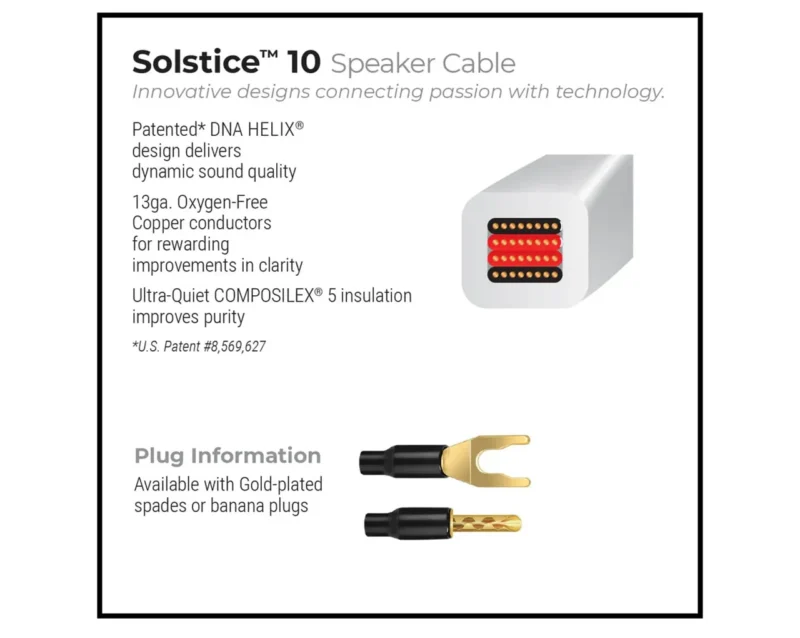Zvočniški kabel Wireworld Solsltice 10