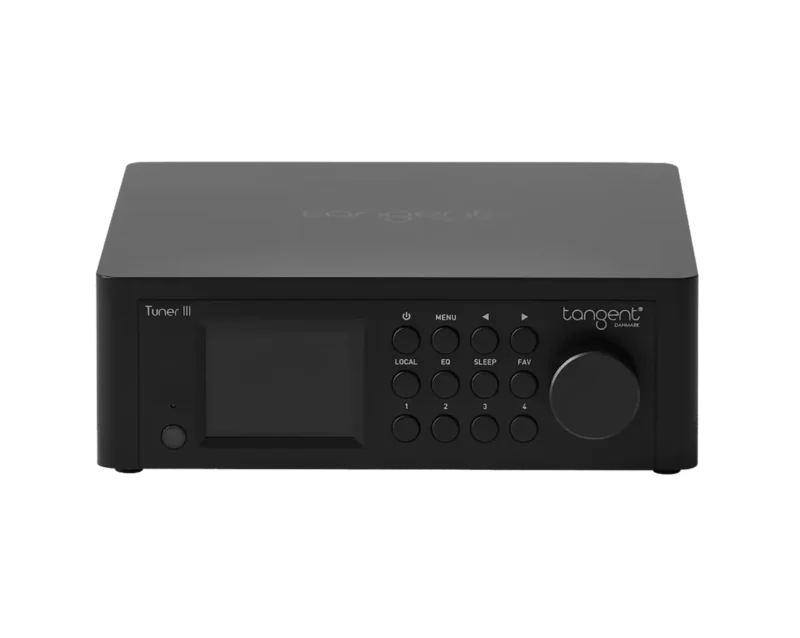 Tangent Tuner III je sodoben Hi-Fi radio tuner, ki združuje internetni radio, DAB+/DAB in FM sprejem v eni elegantni napravi.