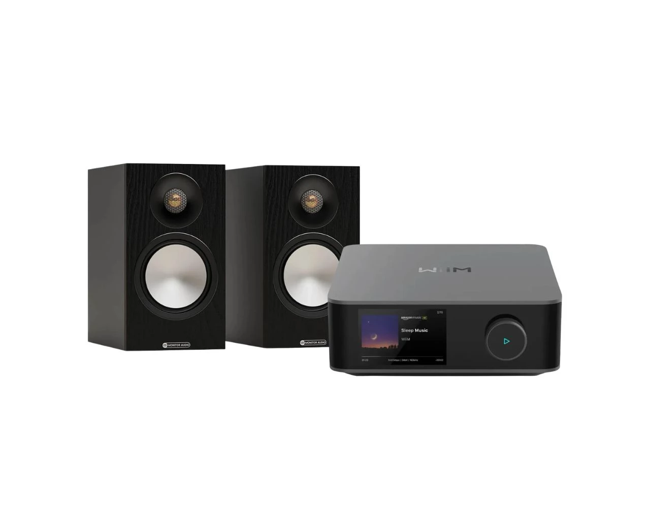 WiiM AMP ULTRA | Monitor Audio Bronze 50 7G