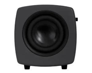 Jamo Cube aktivni nizkotonec z 500 W Class D ojačevalnikom in dvojnima 6,5" wooferjema zagotavlja globok in natančen bas za Hi-Fi in domači kino.