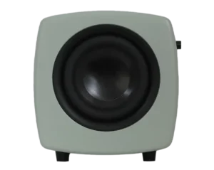 Jamo Cube aktivni nizkotonec z 500 W Class D ojačevalnikom in dvojnima 6,5" wooferjema zagotavlja globok in natančen bas za Hi-Fi in domači kino.