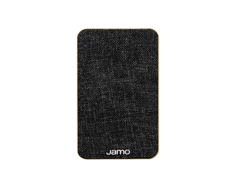 Jamo Mini MKII aktivni bookshelf zvočniki v beli, črni, rumeni, roza in evkaliptus barvi