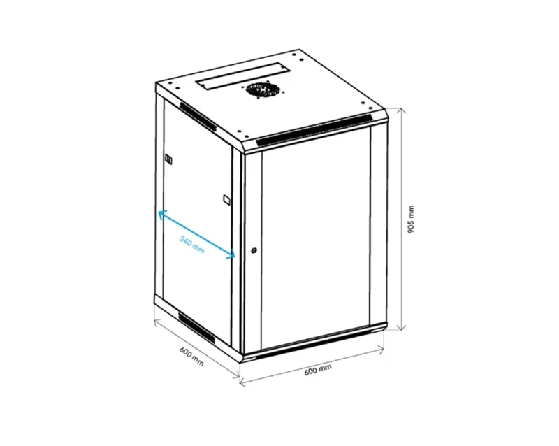 NorStone Wall Rack 18U