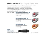 Wireworld Micro-Eclipse 10 AES/EBU kabel | AV-Planet Wireworld Micro-Eclipse 10 AES/EBU kabel | AV-Planet