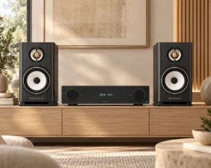 arcam a15+ in triangle solstice 3