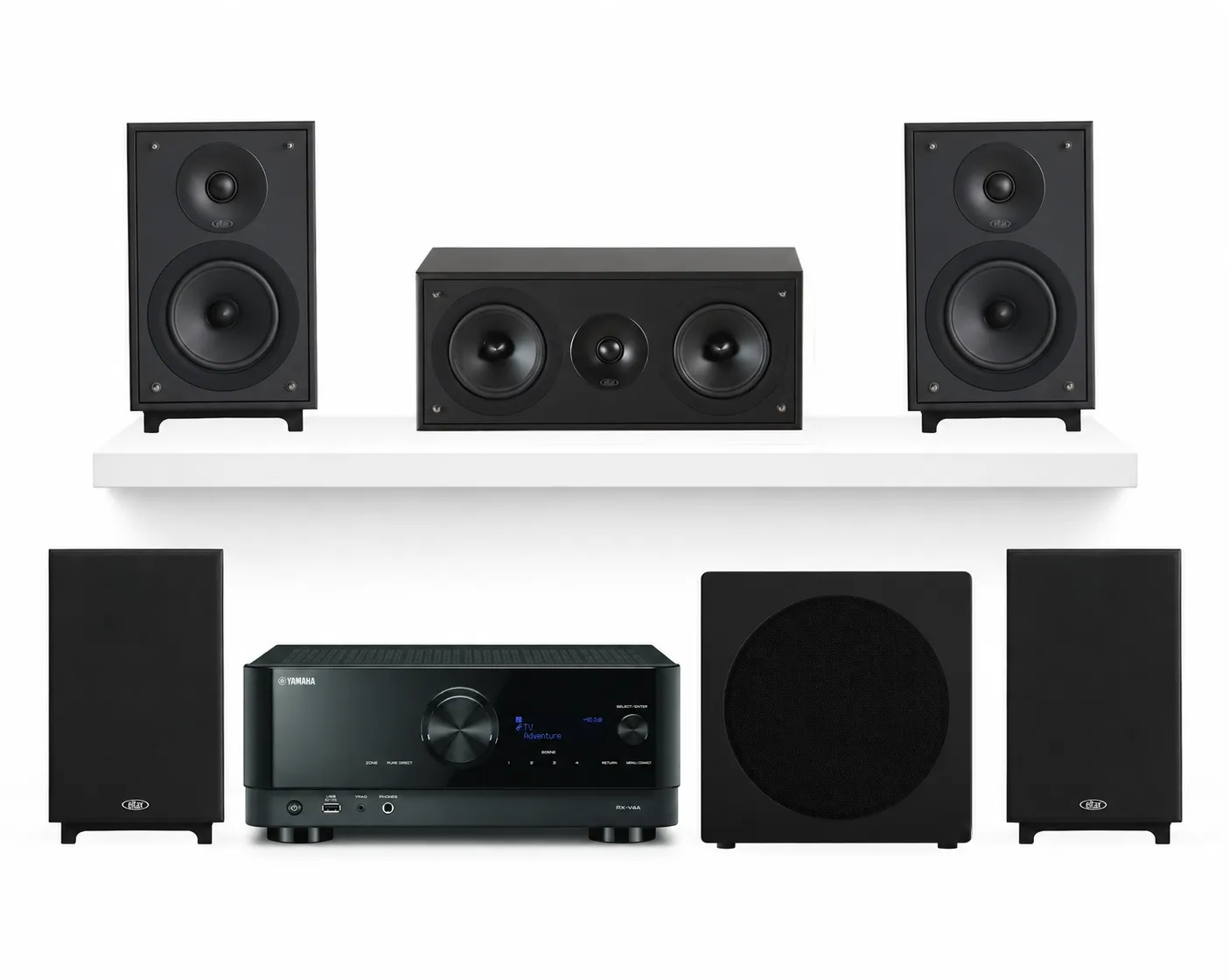 yamaha 5.1 hišni kino z eltax